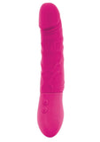 Inya - Vibrador Twister recargable de silicona resistente a la ducha, color rosa, 9 pulgadas