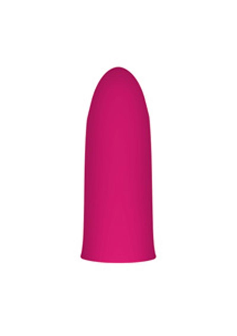 Mini vibrador recargable Lush Dahlia resistente a la ducha, color rosa, 2 pulgadas