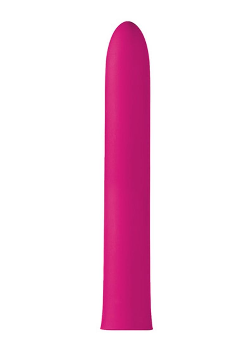 Vibrador recargable por USB Lush Tulip resistente al agua, color rosa, 5,5 pulgadas