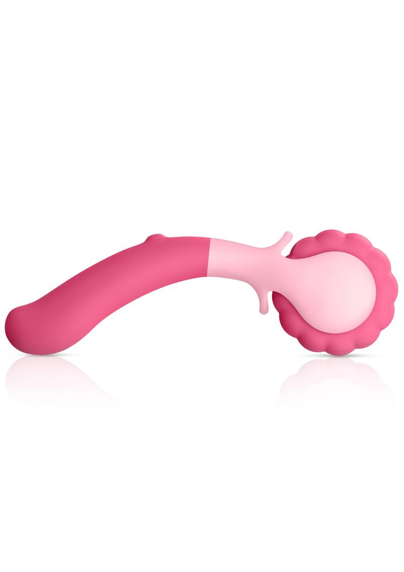 Jimmy Jane Silicone Evoke Sol-o Vibrating Massage Wheel Waterproof Pink