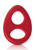 Renegade Romeo Soft Silicone Cock And Ball Ring Red