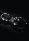 Icicles No 71 Glass Anal Plug Black 5.3 Inch