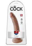 King Cock Realistic Dildo Tan 7 Inch