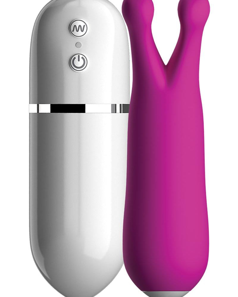 Crush Snooky Wired Remote Control Silicone Bullet Waterproof Purple