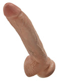 King Cock Realistic Dildo With Balls Tan 9 Inch