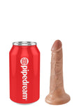 King Cock Realistic Dildo Tan 5 Inch