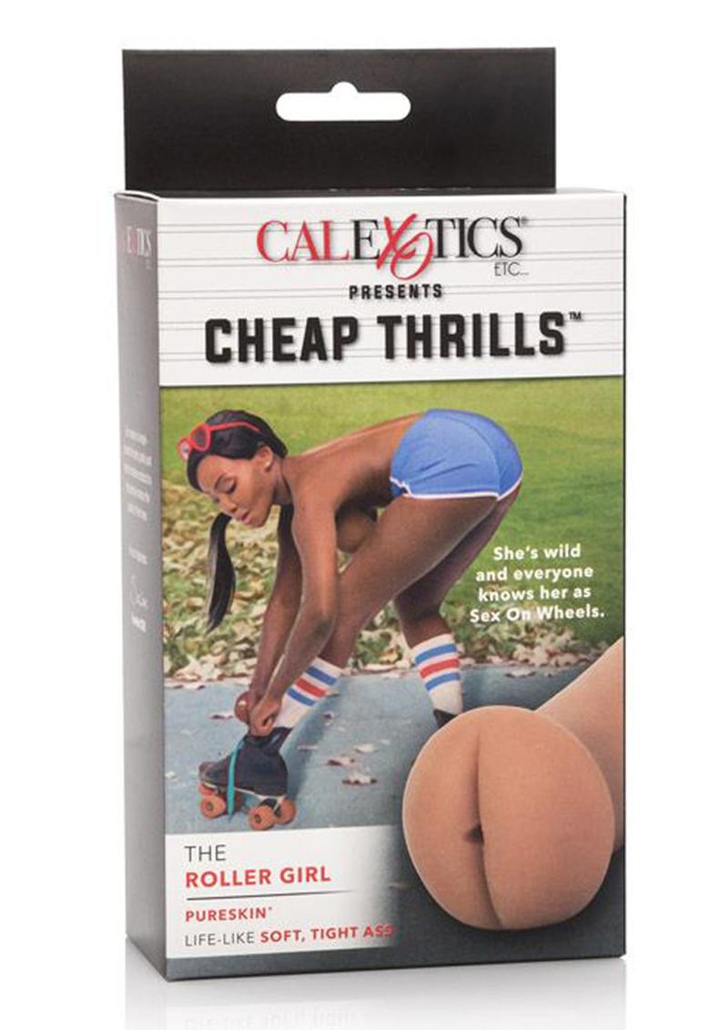 Cheap Thrills The Roller Girl Anal Stroker Brown 5 Inch