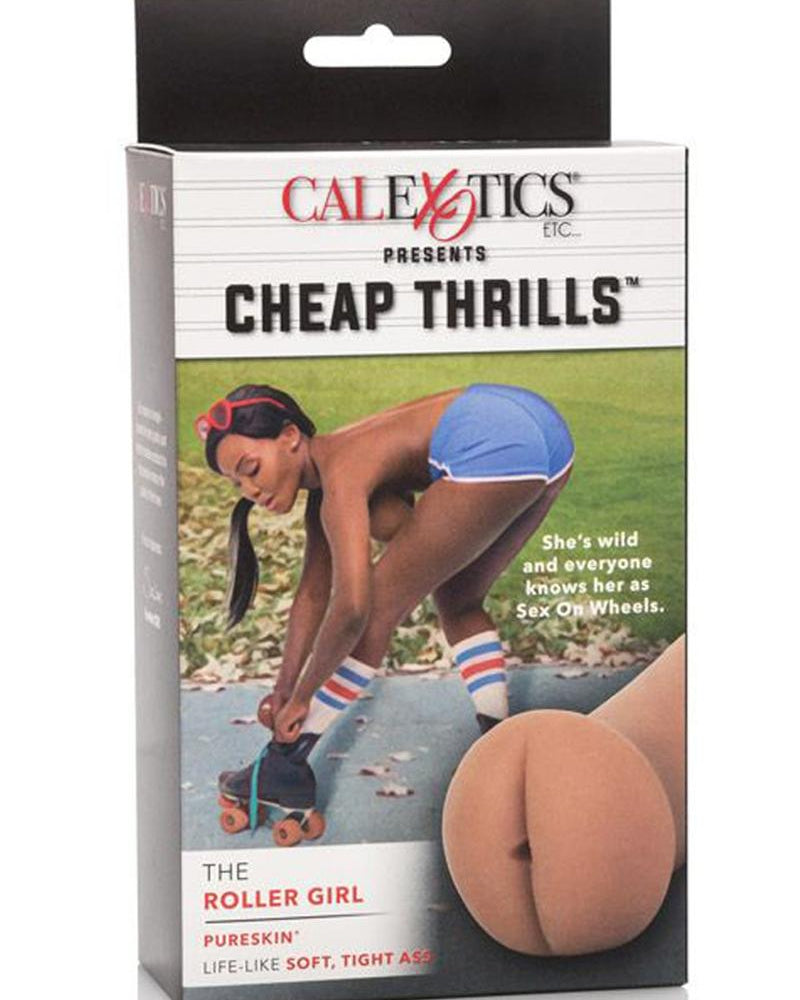 Cheap Thrills The Roller Girl Anal Stroker Brown 5 Inch