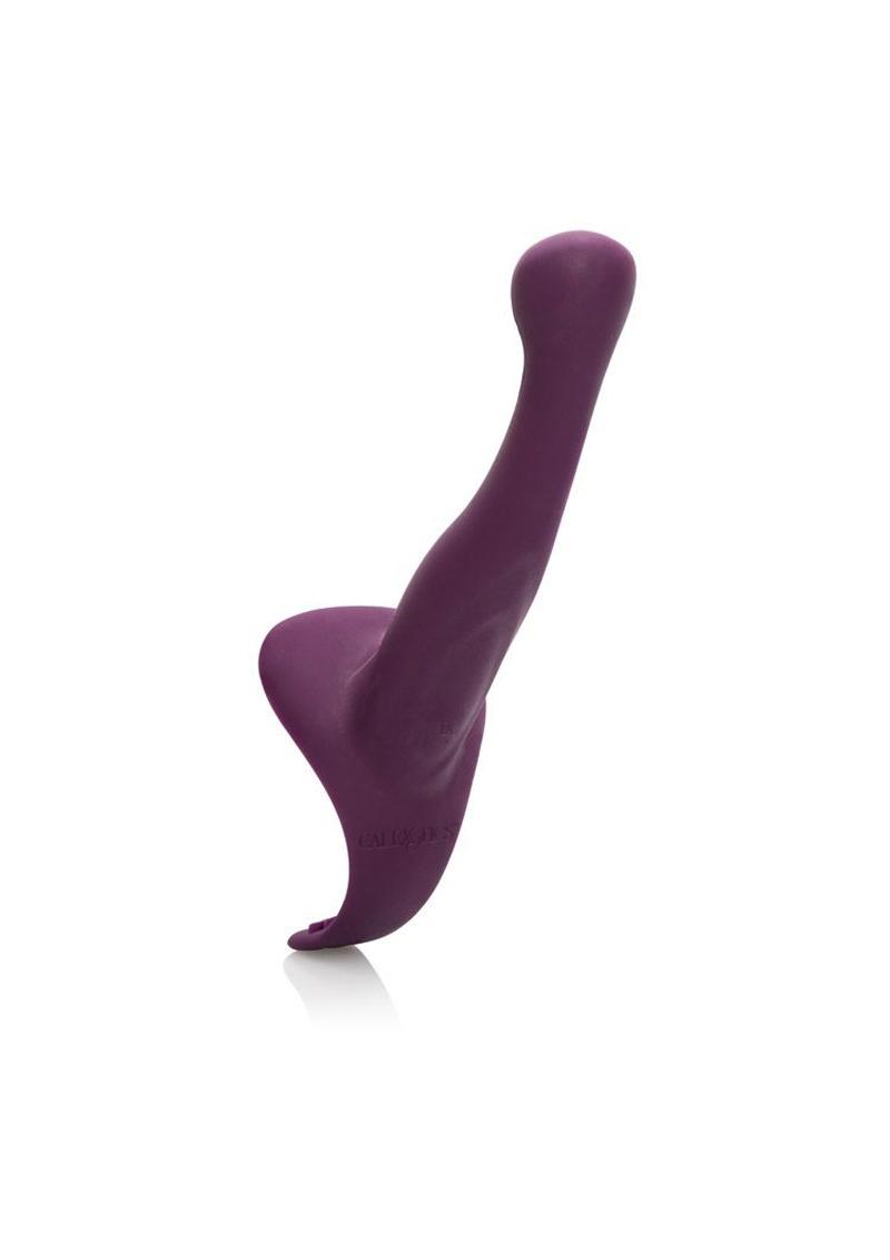 Sonda vibratoria Me2 de silicona G-Vibe resistente al agua, color morado, 6,5 pulgadas