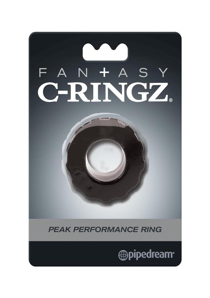 Anillo Fantasy C Ringz Peak Performance negro de 1,58 pulgadas de diámetro