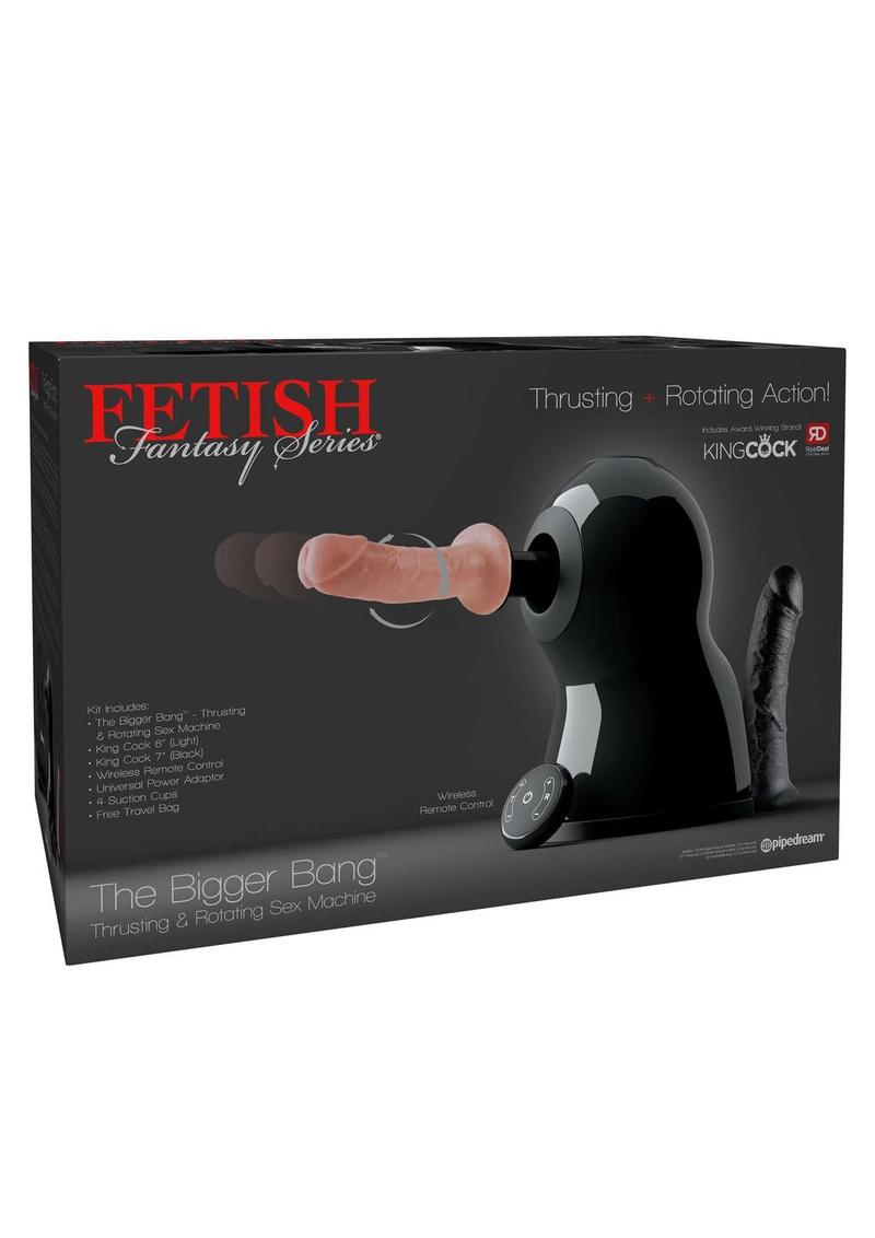 Fetish Fantasy The Bigger Bang Thrusting And Rotating Sex Machine