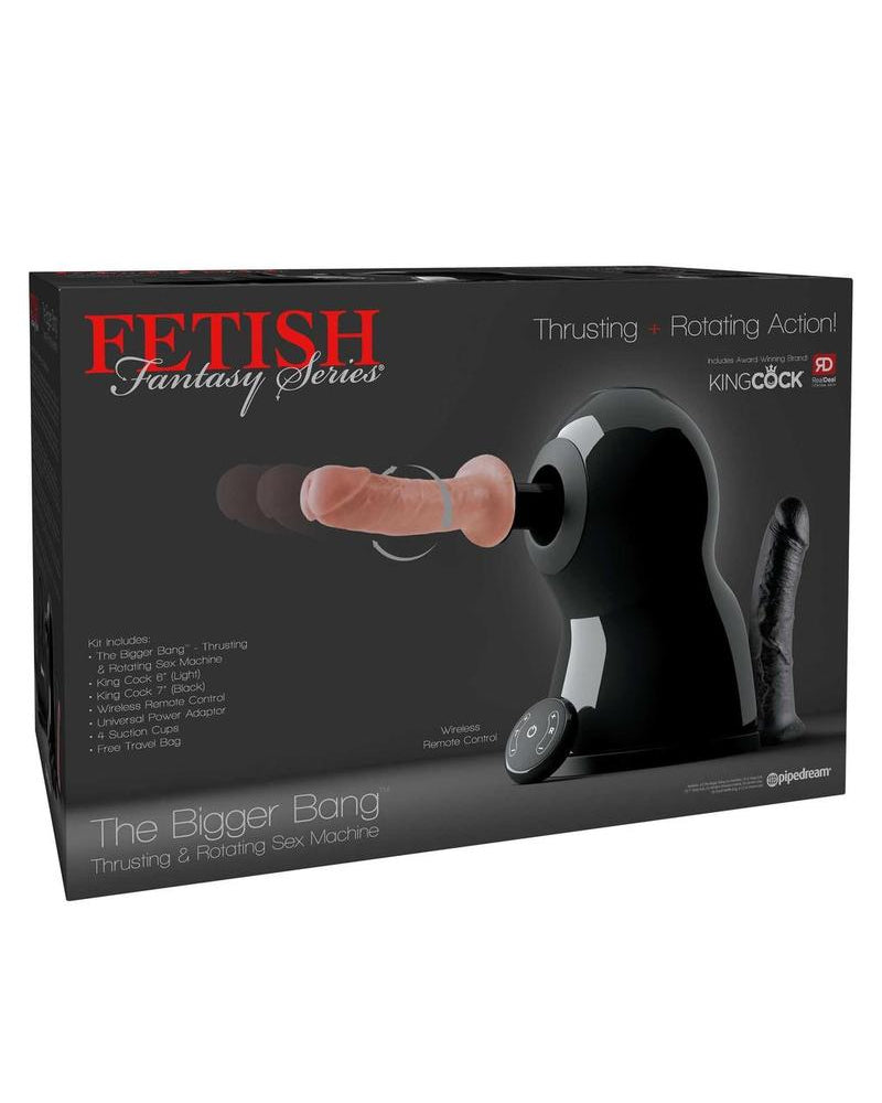 Fetish Fantasy The Bigger Bang Thrusting And Rotating Sex Machine