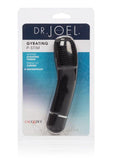 Vibrador anal de silicona resistente al agua, color negro, 5 pulgadas, Gyrating P-Stim, del Dr. Joel Kaplan