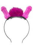 Bachelorette Party Favors Light Up Flashing Pecker Headband Pink