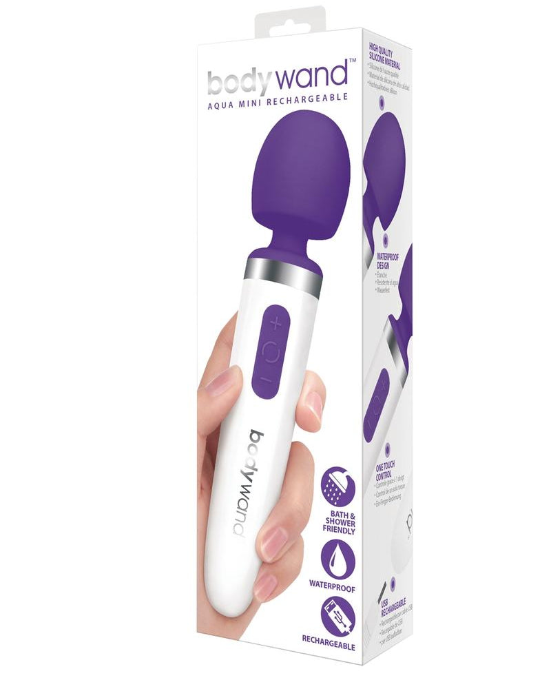 Mini varita USB multifunción Bodywand color morado