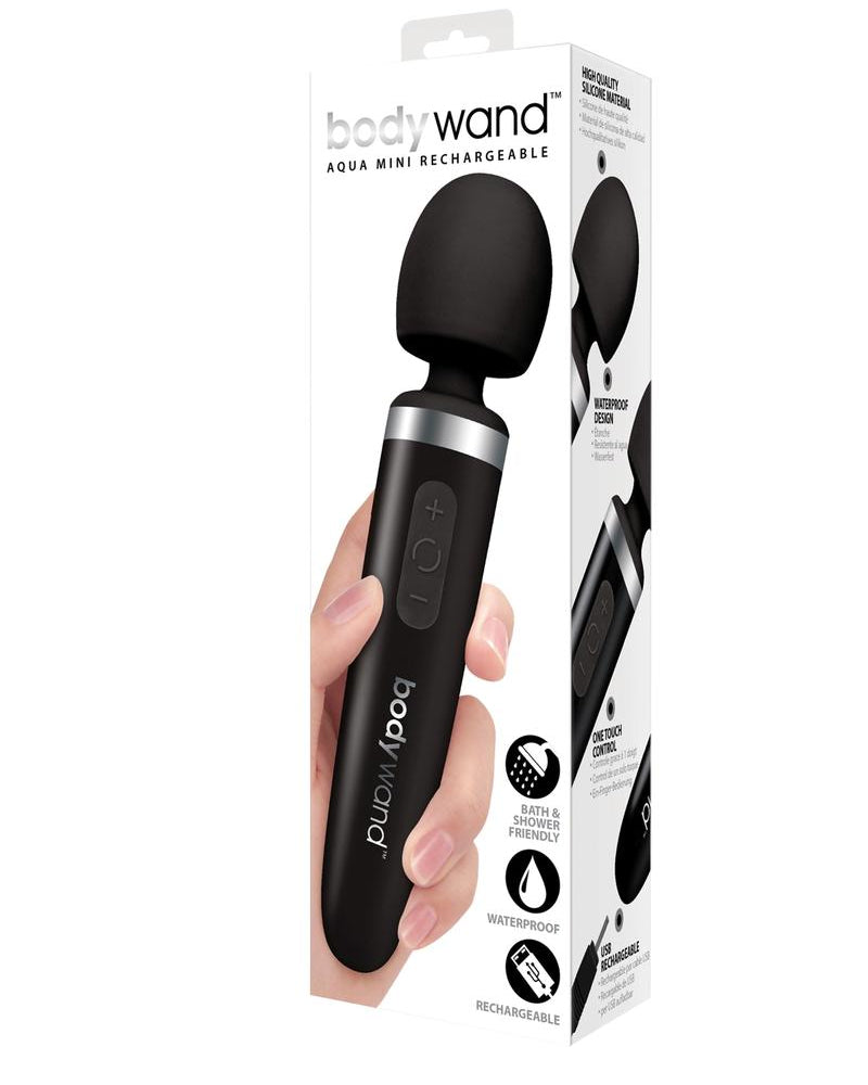 Mini varita USB multifunción Bodywand negra