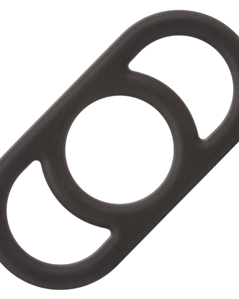 Alpha Liquid Silicone Commander Ring - Black