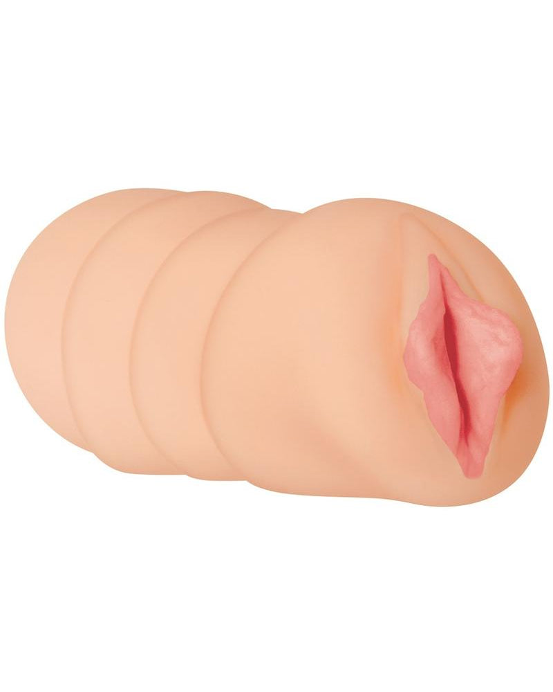 Masturbador vaginal realista con textura de Tori Black, con descarga de película y lubricante