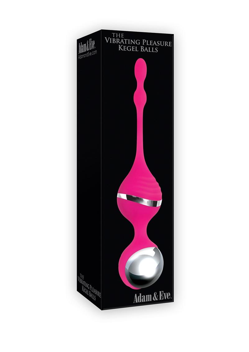 Adam and Eve - The Vibrating Pleasure Kegel Balls Waterproof - Pink