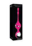 Adam and Eve - The Vibrating Pleasure Kegel Balls Waterproof - Pink