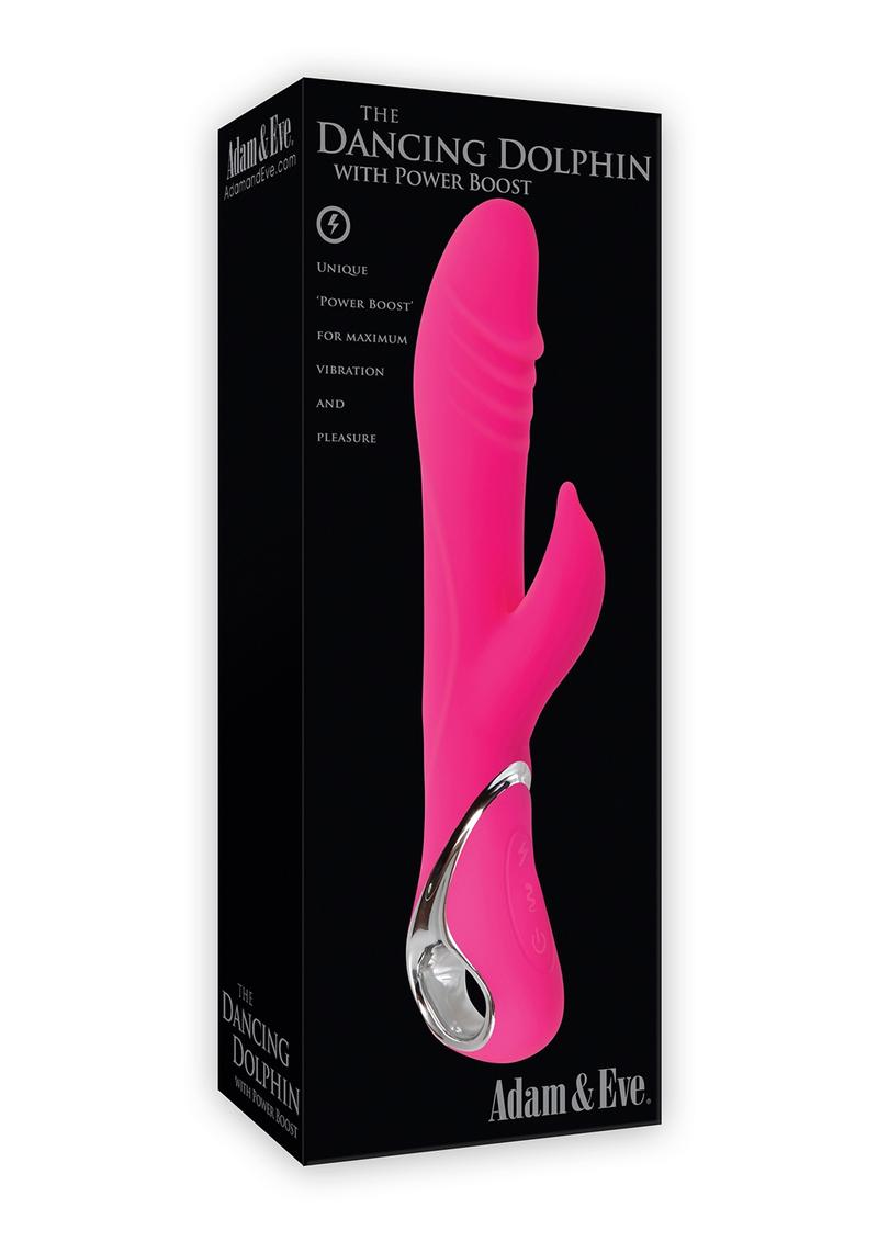 Adán y Eva - Vibrador El Delfín Bailarín Resistente al Agua - Rosa