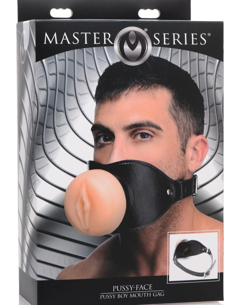 Master Series Pussy Face Pussy Boy Mouth Gag Flesh