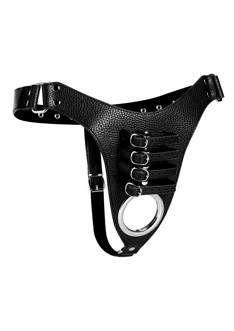 Strict Male Chastity Harness