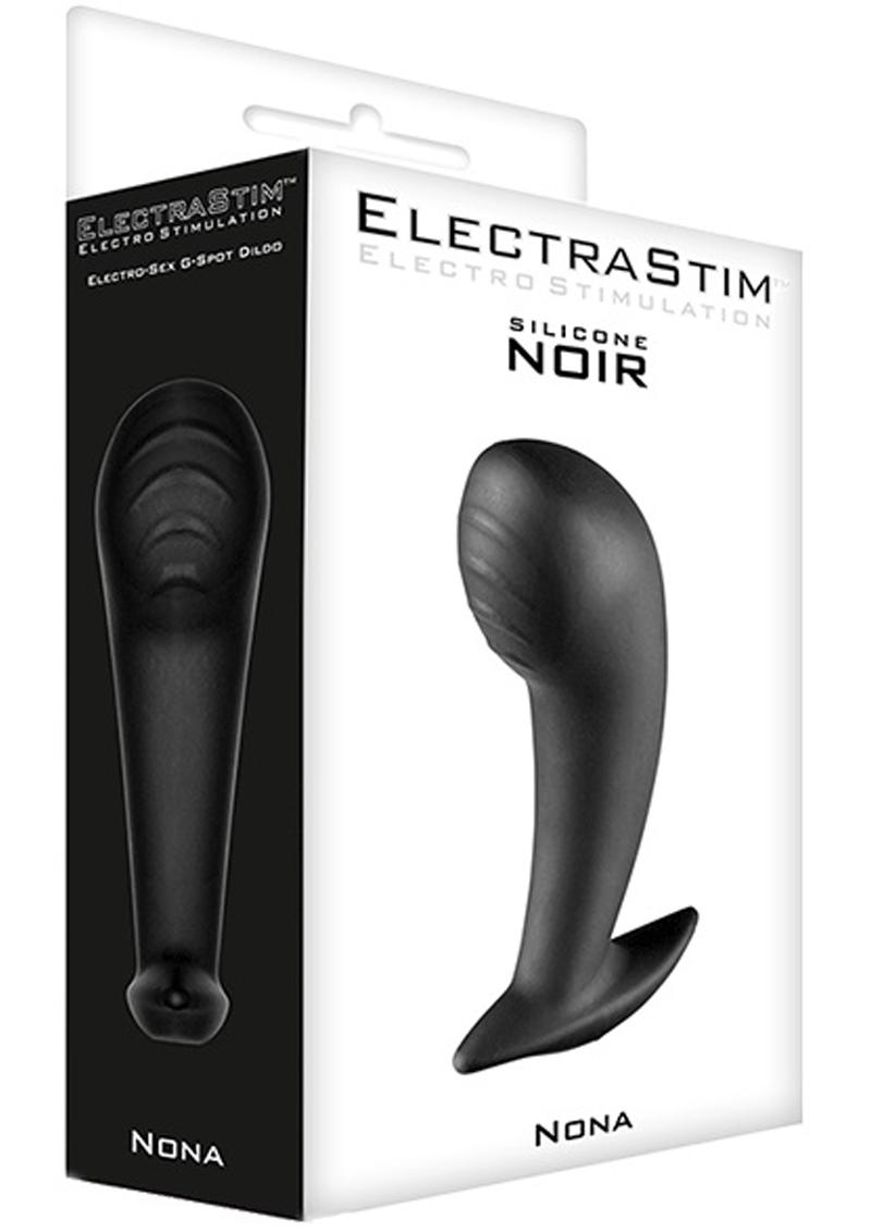 Sonda de punto G electrosexual ElectraStim Nona Silicone Noir, color negro