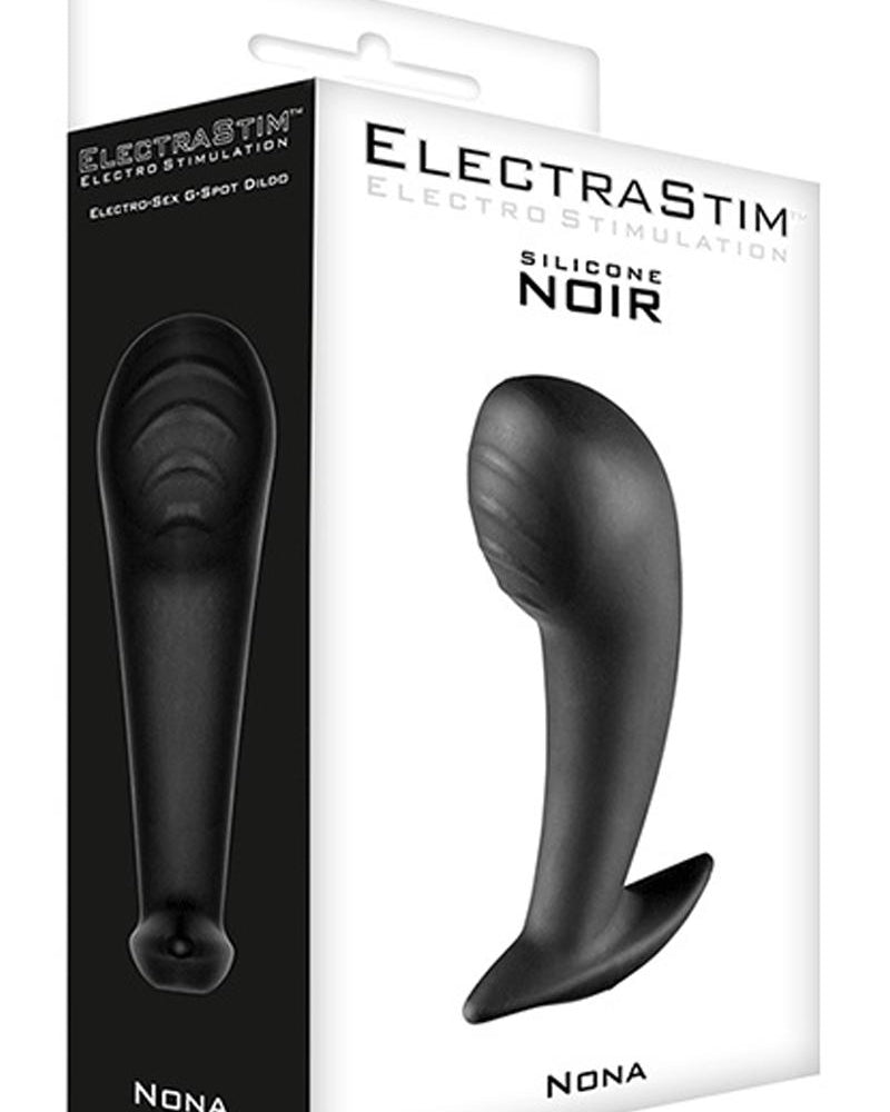 ElectraStim Nona Silicone Noir Electro-Sex G-Spot Probe Black