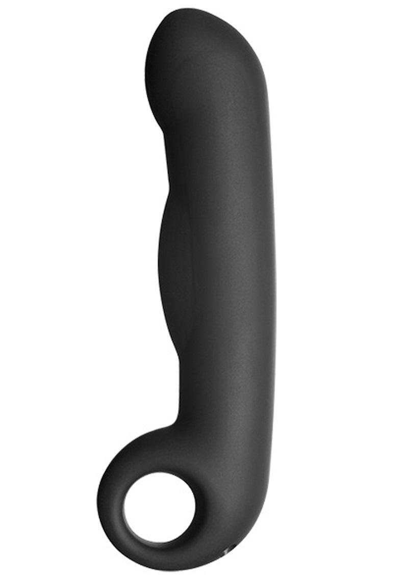 ElectraStim Ovid Silicone Noir Dildo Black