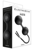 ElectraStim Lula Silicone Noir Electro-Sex Ben Wa Balls Black