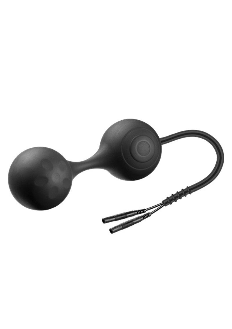 ElectraStim Lula Silicone Noir Electro-Sex Ben Wa Balls Black