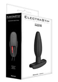 Tapón anal de silicona negra ElectraStim Rocker, tamaño pequeño