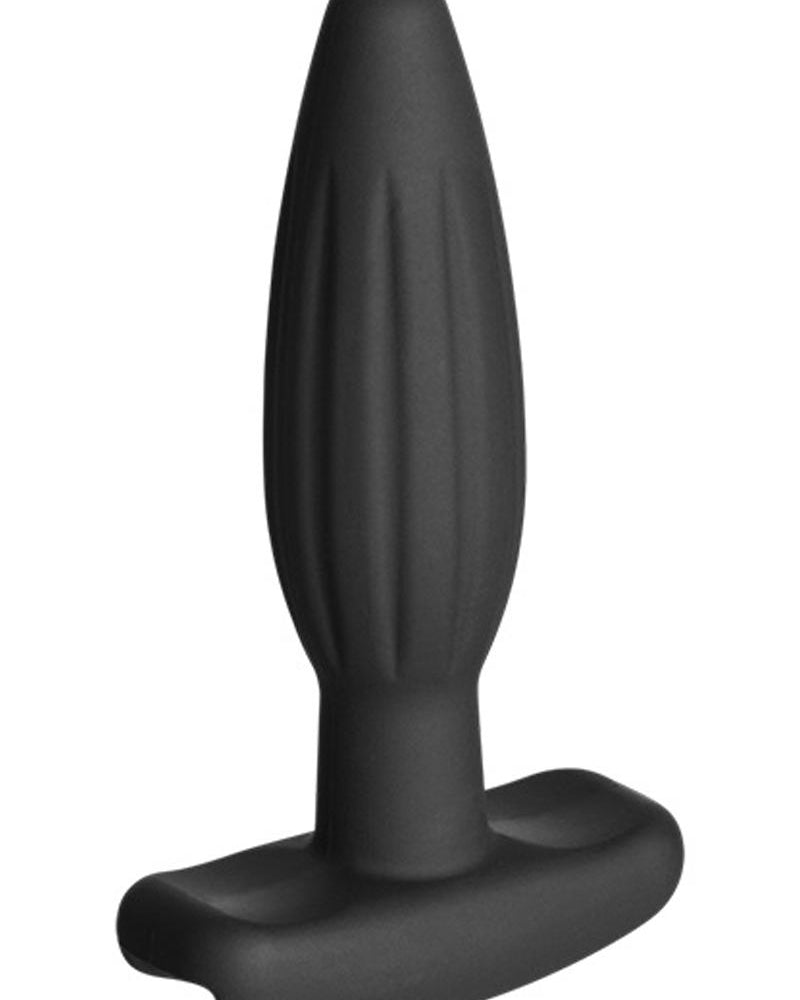 ElectraStim Rocker Silicone Noir Butt Plug Black Small