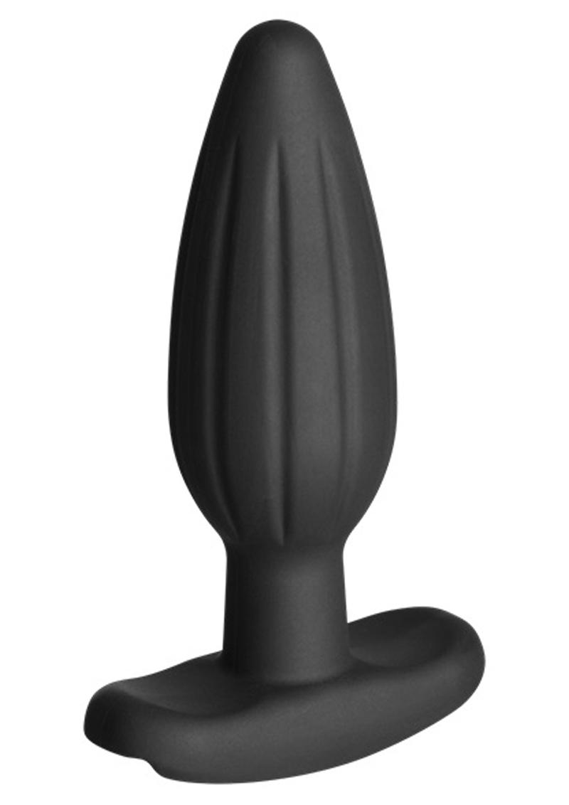 ElectraStim Rocker Silicone Noir Butt Plug Black Medium