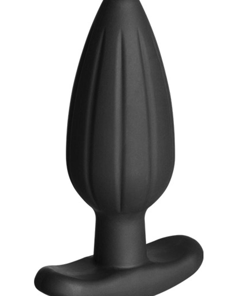 Tapón anal de silicona negra ElectraStim Rocker, tamaño grande