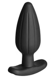 ElectraStim Rocker Silicone Noir Butt Plug Black Large