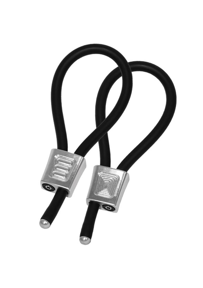 Electrastim Prestige Electro-Sex Cock Loops Adjustable Silver