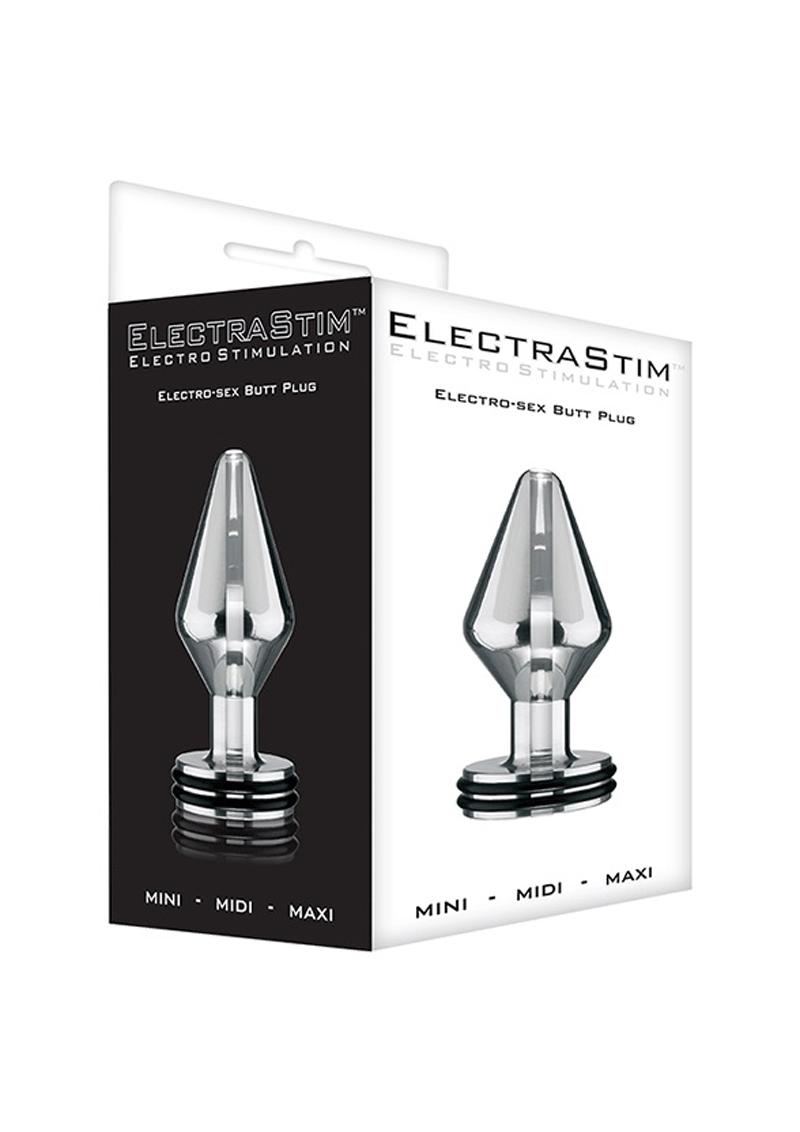 Mini tapón anal electrosexual de metal ElectraStim