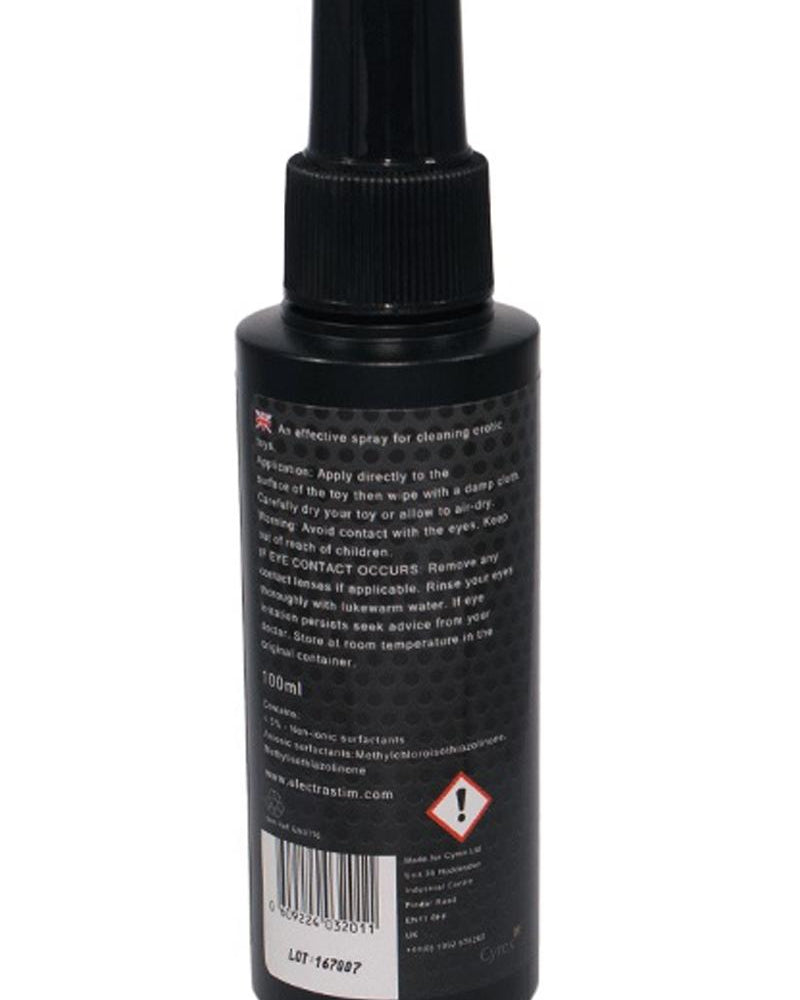 Limpiador en aerosol para juguetes eléctricos ElectraStim de 3,4 onzas