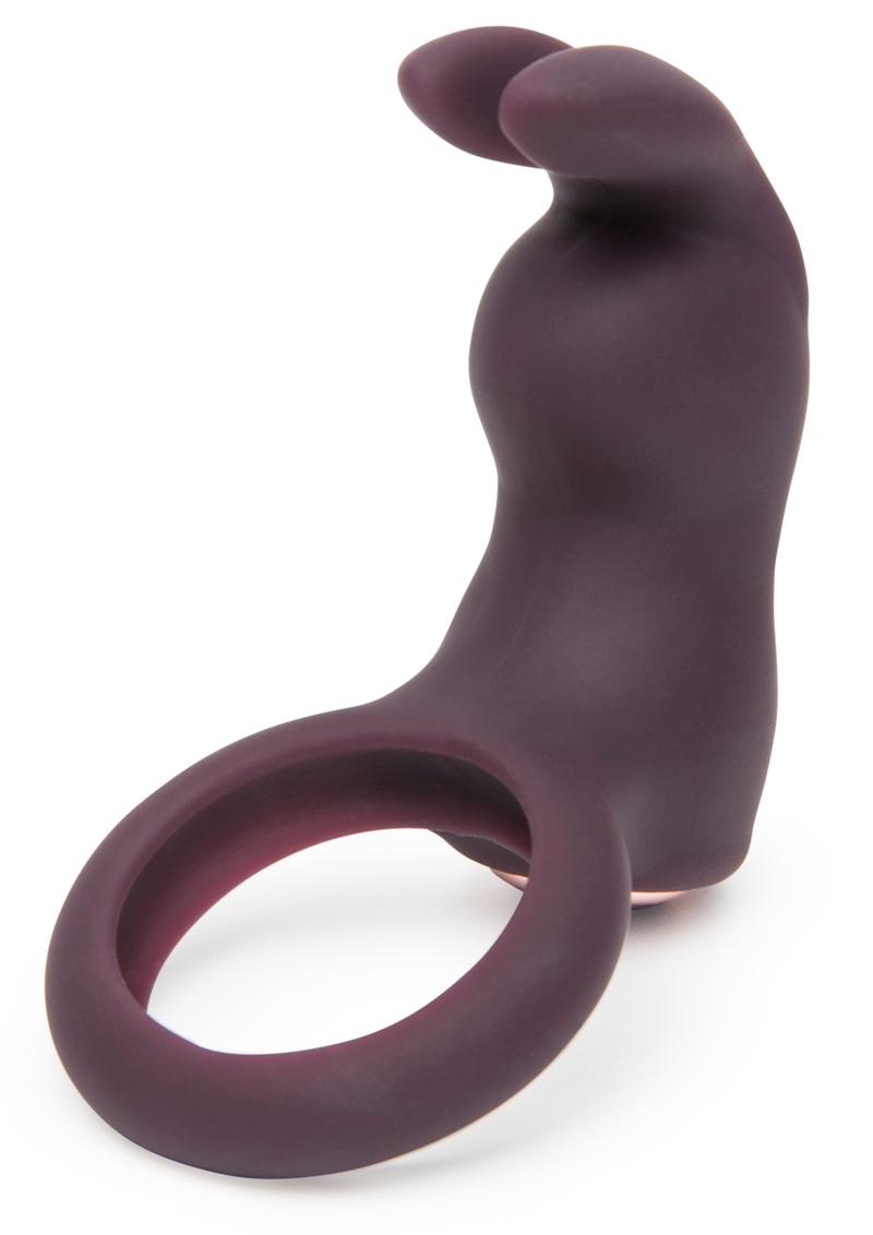 Anillo de amor de conejo recargable por USB Cincuenta sombras liberadas Perdidos el uno en el otro