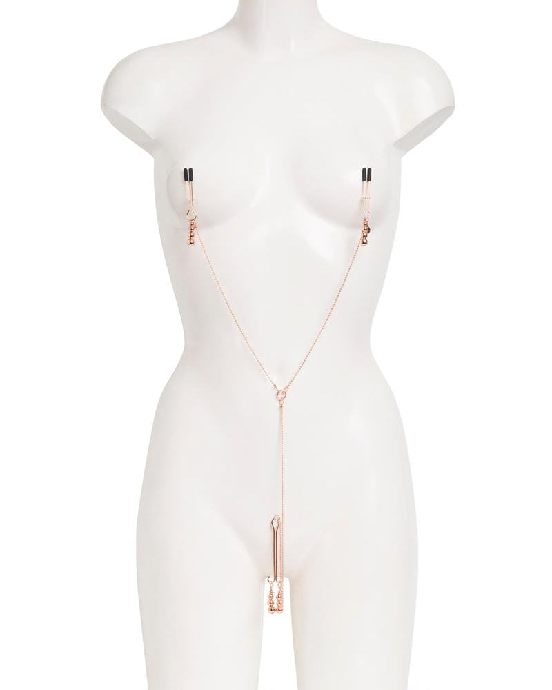 Cadena para pezones y clítoris All Sensation de Fifty Shades Freed