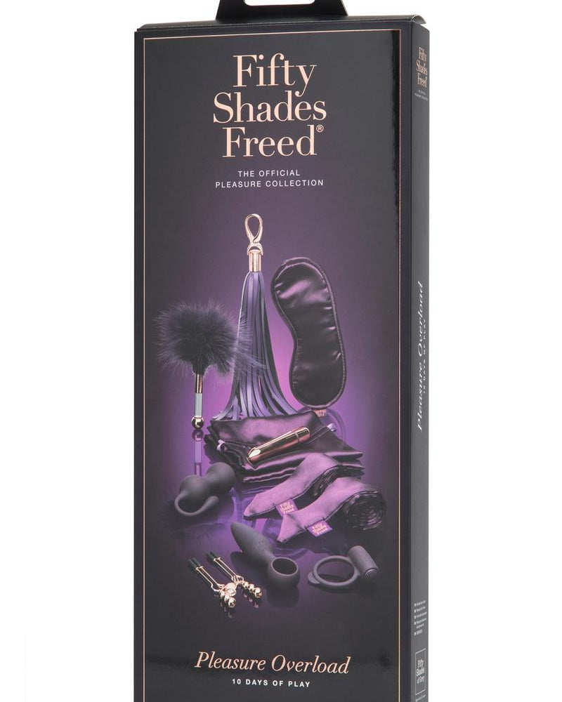 Set de regalo de 10 días de juego con sobrecarga de placer Fifty Shades Freed