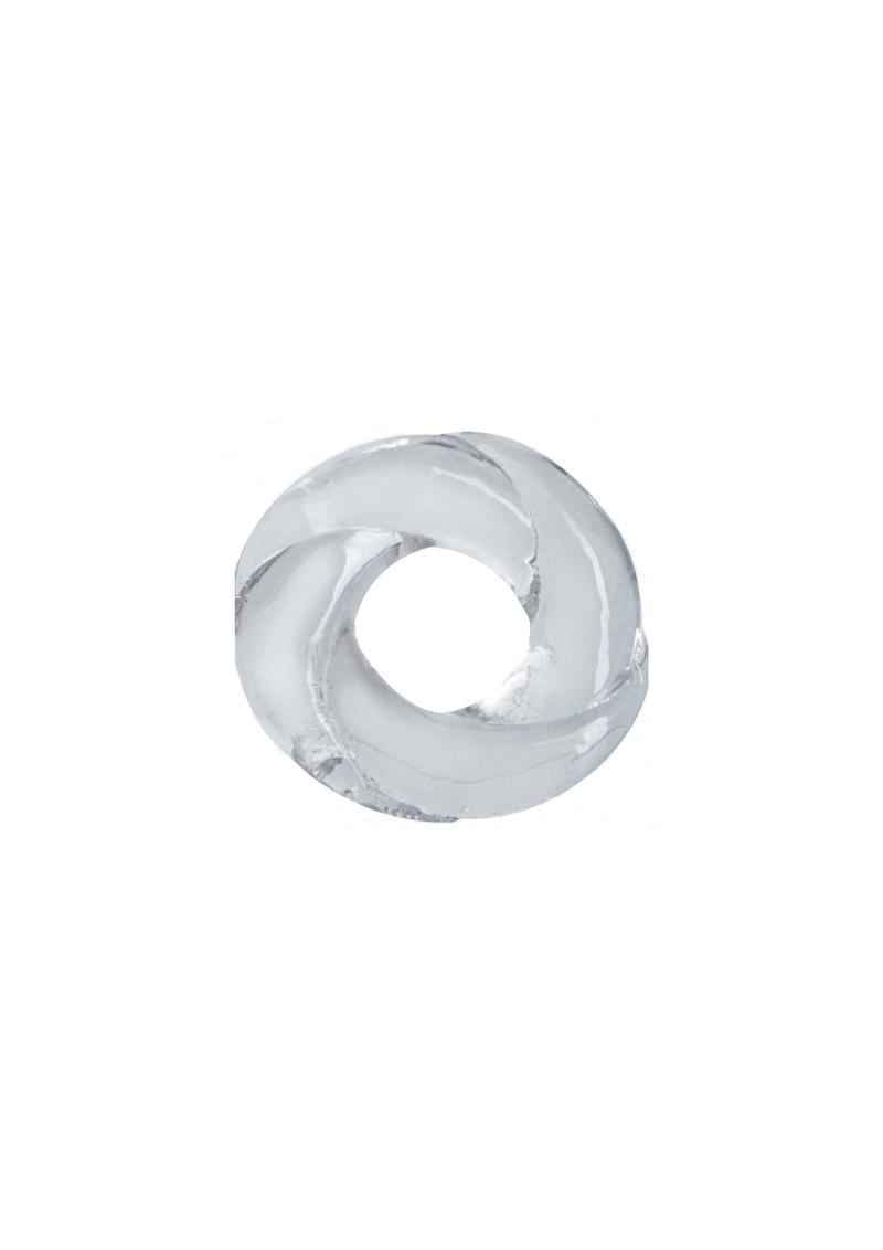 4M Endurance Cock Rings (2 Pack Set) - Clear