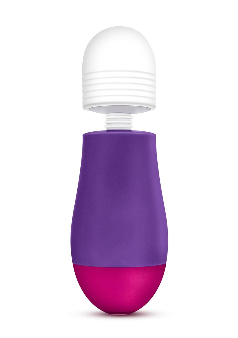 Aria Silicone Vibra Wand Waterproof Plum