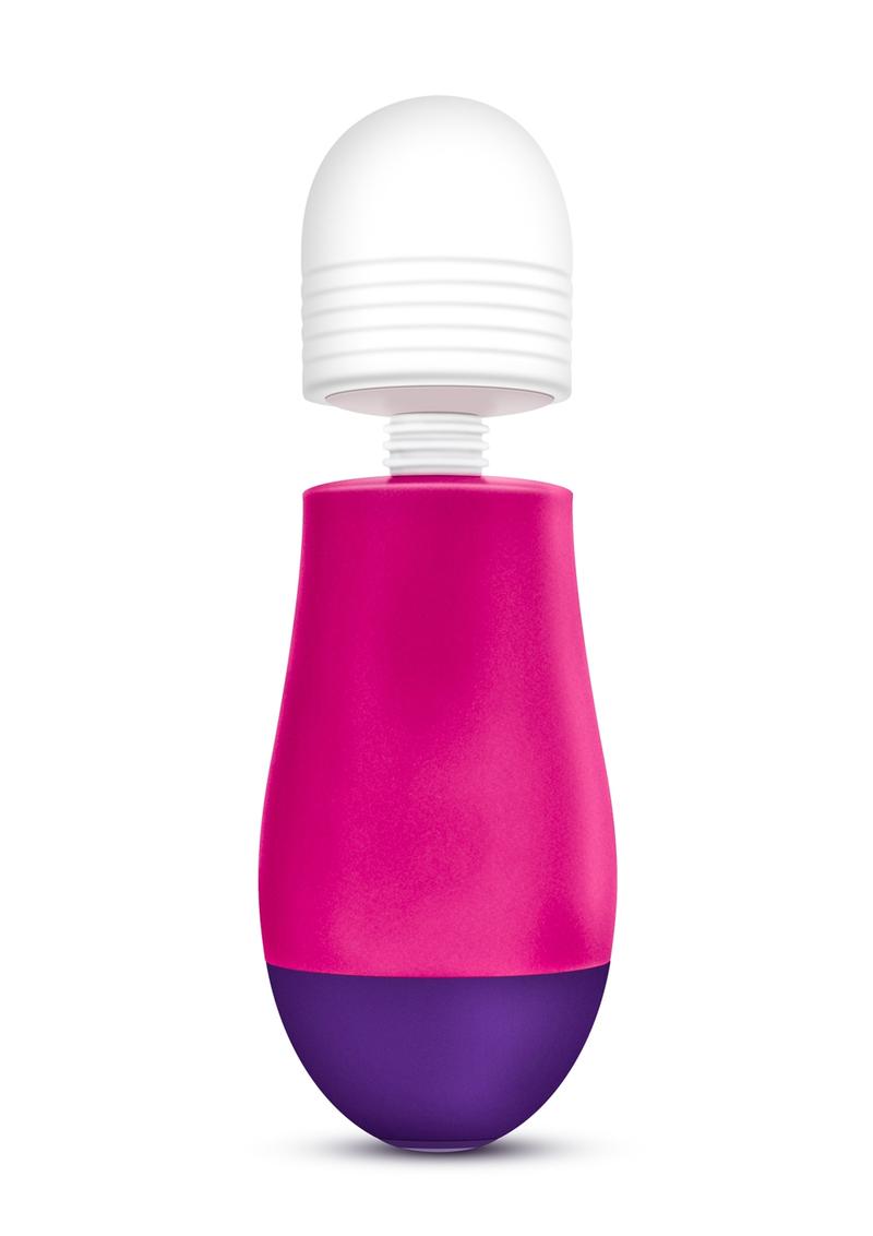 Aria Silicone Vibra Wand Waterproof Fuchsia