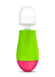 Aria Silicone Vibra Wand Waterproof Lime