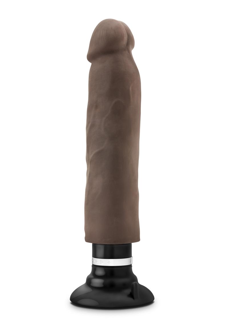 Au Naturel Sensa Feel Magnum Vibrating Dong Chocolate 12.5 Inch