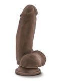 Au Naturel - 7inch Dildo Non Vibrating Brown