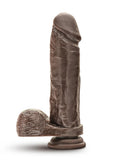 Consolador realista Mr Magic de Dr Skin, chocolate, 23 cm